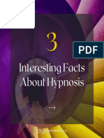 3 Interesting Facts About Hypnosis