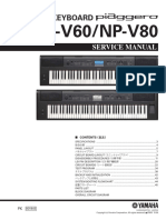 Yamaha NP v60, NP v80