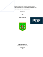 EFEK EKSTRAK METANOL BIJI PANDAN SAMAK (Pandanus Odoratissimus) TERHADAP KERUSAKAN HEPAR TIKUS PUTIH YANG DIINDUKSI DENGAN PARASETAMOL