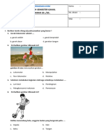 Soal PTS Kelas 2 Ganjil K13