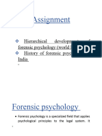 History of Forensic Psychology
