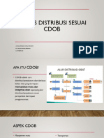 Pelatihan Distribusi Sesuai CDOB