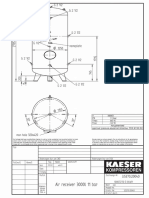 Air Receiver Kaeser 3000L 11bar