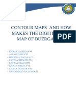 Contour Maps and How Makes The Digitizing To Map of Buzrgan Field