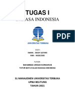 TUGAS-1 Bahasa Indonesia (Dessy Lestari 042815585)