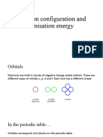 Electron Configuration and Ionisation Energy