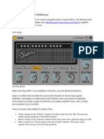 Audio Effects Manual