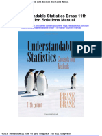 Understandable Statistics Brase 11th Edition Solutions Manual