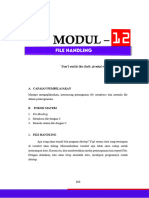 Modul 12 - File Handling