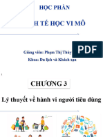 Chương 3. LT hành vi của người tiêu dùng (Tuần 4)