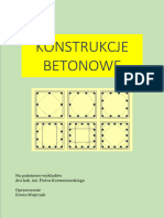 Konstrukcje Betonowe 