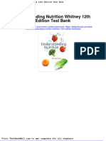 Understanding Nutrition Whitney 12th Edition Test Bank