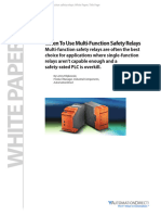 When To Use Multi Function Safety Relays White Paper