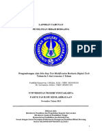 Laporan Hasil Penelitian BOPTN 2013