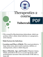 Therapeutics 2 Course: Tuberculosis