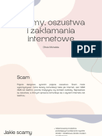 Scamy, Oszustwa I Zakłamania Internetowe