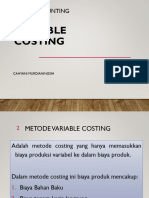 Variable Costing