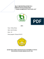 Laporan Resmi Praktikum 1 Nafisya