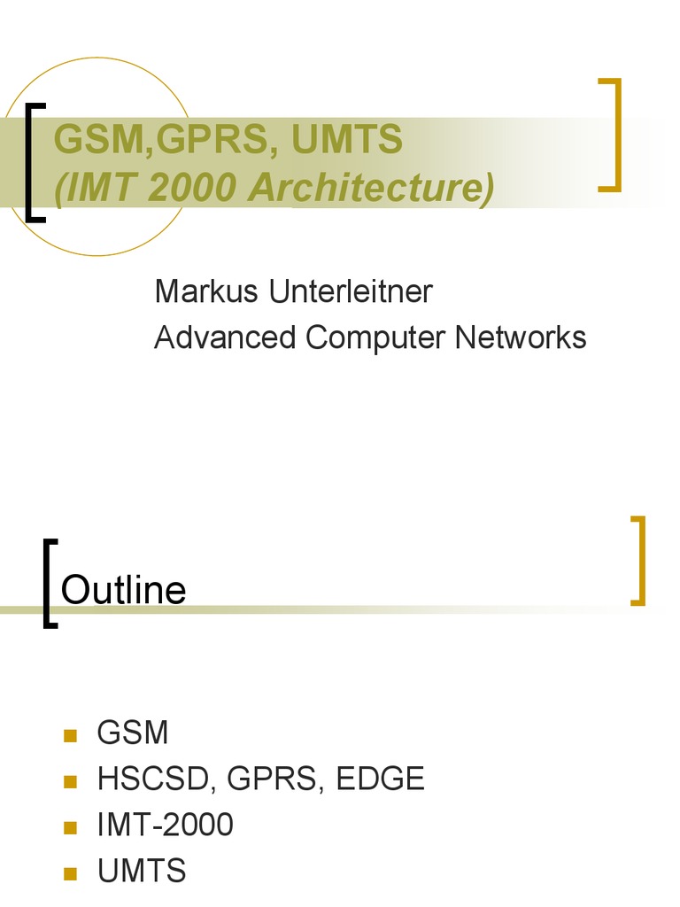 GSM | PDF