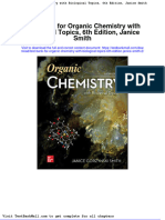Test Bank For Organic Chemistry With Biological Topics 6th Edition Janice Smith 2