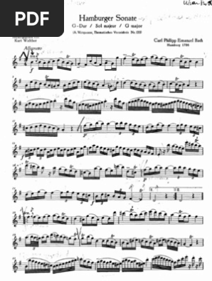 Bach hamburger sonata pdf download pdf