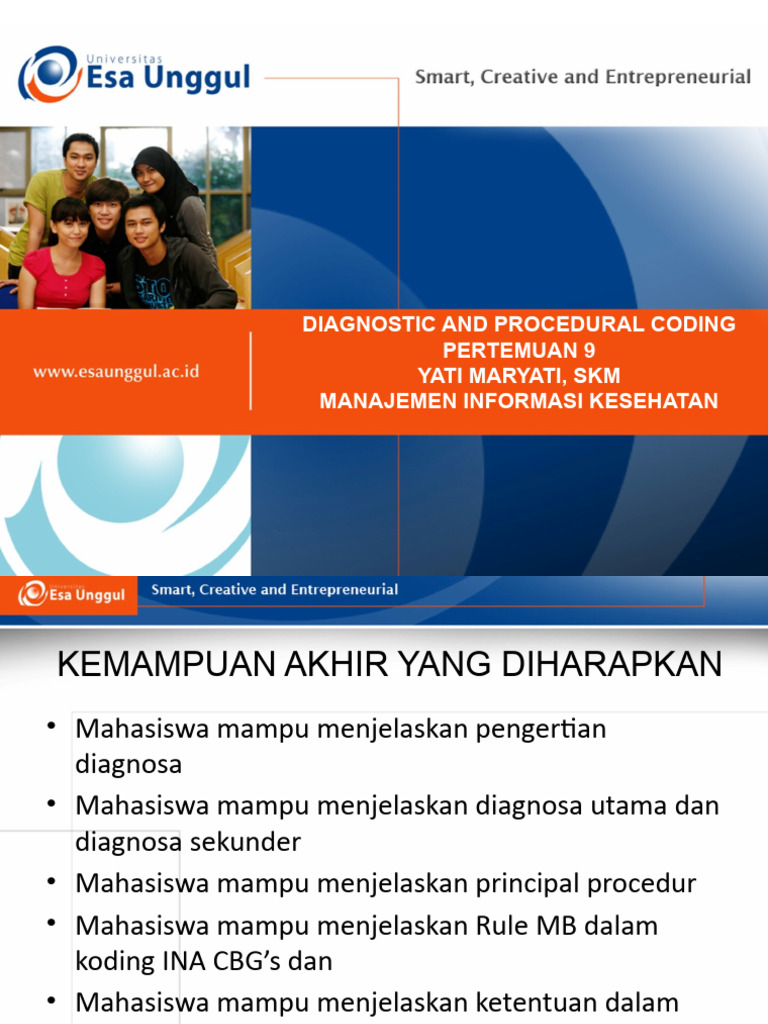 Koding Diagnosa dan Prosedur Kesehatan | PDF