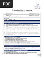 Job Description Template - Infrastructure Presales Specialist