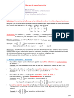 CH 1 Calcul Matriciel