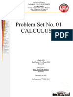 Calculus 1 Format Template