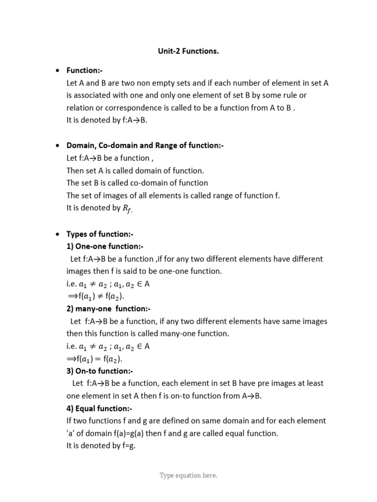 Functions for Math Students | PDF | Demand | Supply (Economics)