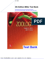 Zoology 10th Edition Miller Test Bank