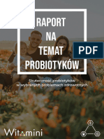 Probiotyki Raport