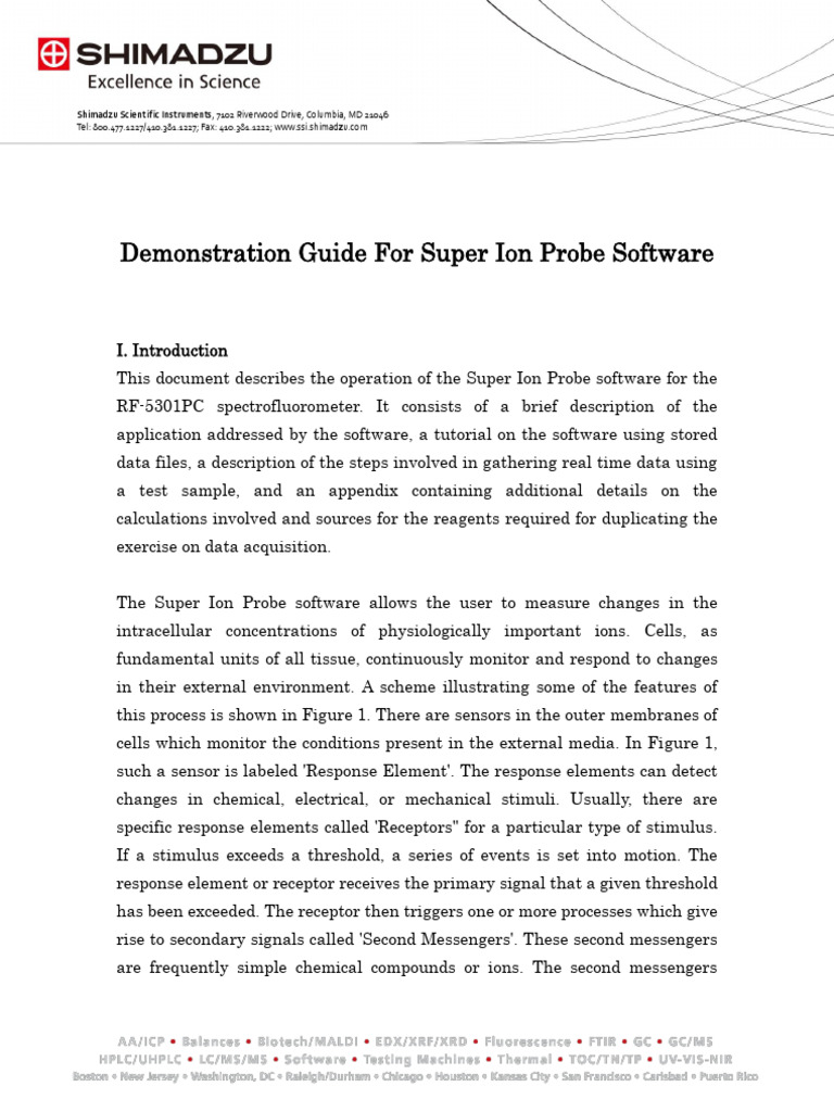 RF Application - Demonstration Guide For Super Ion Probe Software RF ...
