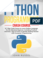 Russel J. Python Programming. A 7-Day Crash Course To Learn Python Language 2020
