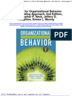 Test Bank For Organizational Behavior A Skill Building Approach 2nd Edition Christopher P Neck Jeffery D Houghton Emma L Murray