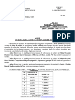 Anunt Validare Invalidare Ordine Publică