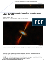 Planet-Forming Disk Detected Around Star in Another Galaxy For The First Time - CNN