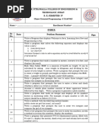 OOP1 Practical Index 2022-23