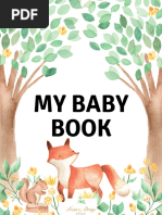 Free Printable Baby Memory Book | PDF