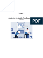 MA - 1 Introduction To Mobile App Development