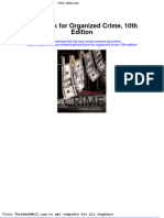 Test Bank For Organized Crime 10th Edition