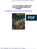 Test Bank For Out of Many A History of The American People 9th Edition by Faragher
