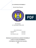 EVALUASI PROGRAM PENDIDIKAN Terbaru