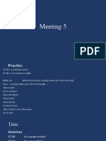 Meeting 5