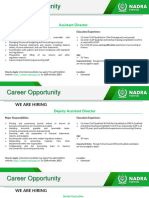Career Opportunity: We Are Hiring