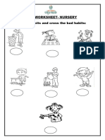 Nursery EVS Worksheet 8th Oct 2021