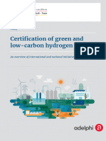 Adelphi - International Overview - Certification of Clean and Green Hydrogen
