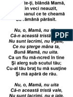 Aminteste-Ti, Blanda Mama