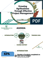 Project MGT in Agibusiness Webinar 22-Nov-23