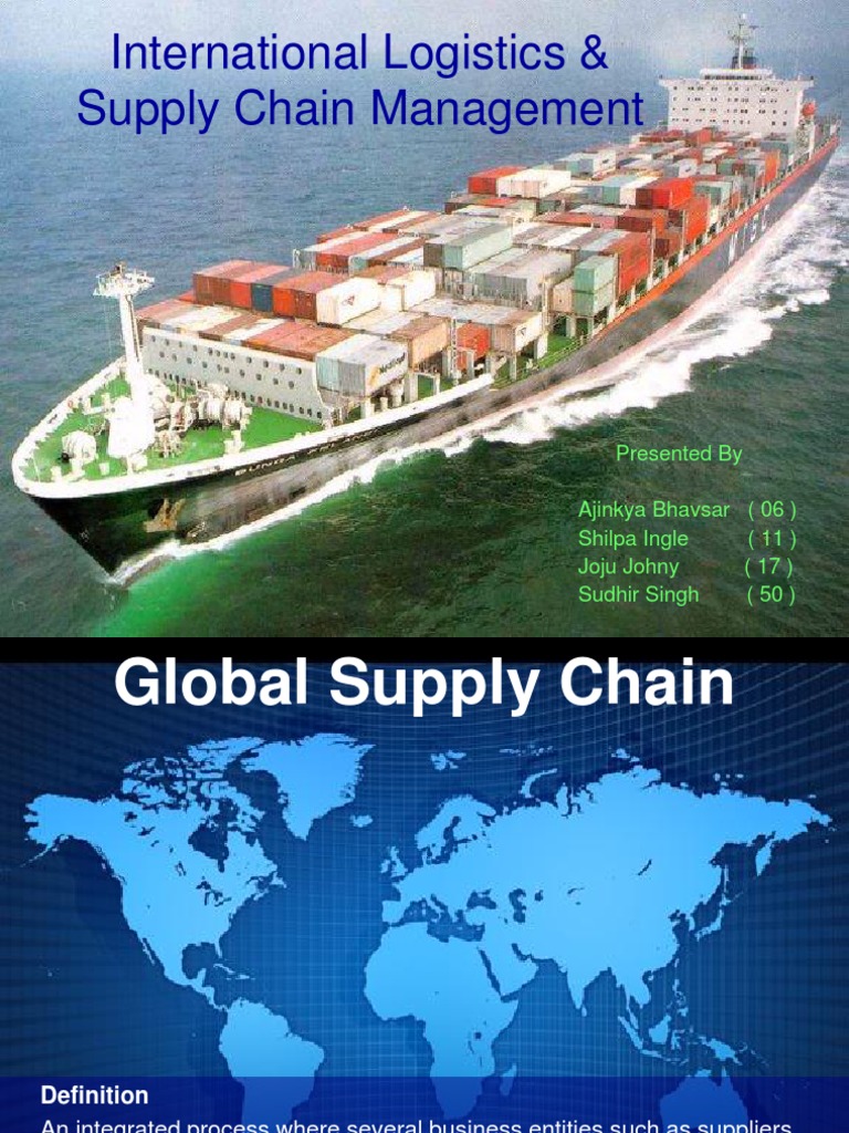 International Logistics & Supply Chain Overview | PDF | Logistics ...